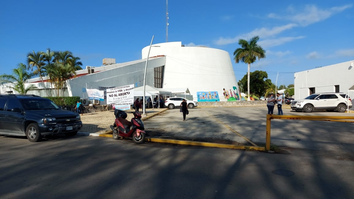 La sede se mantiene con seguridad La sede se mantiene con seguridad
