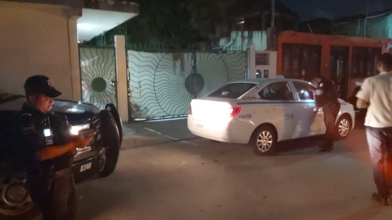 El taxi fue recuperado poco después del robo