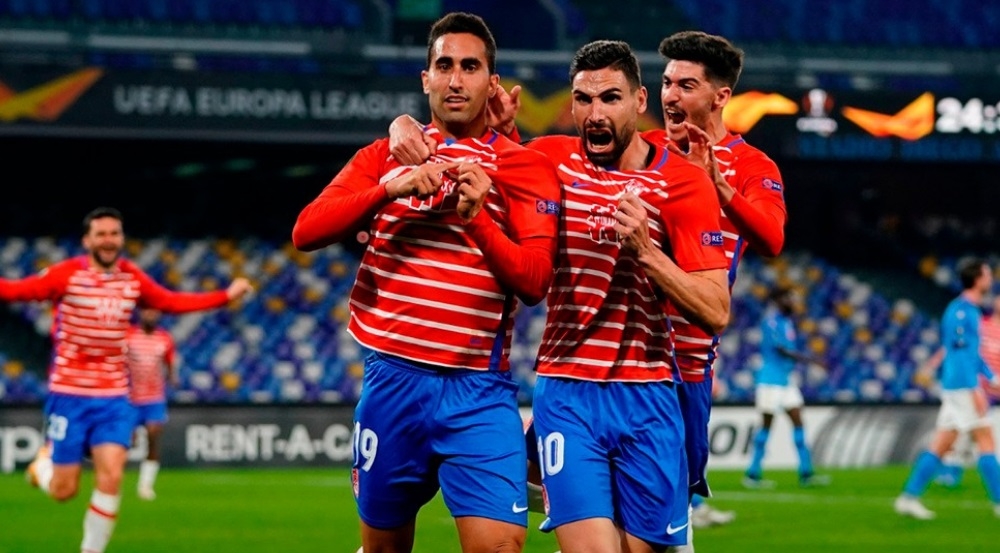 Granada dejó fuera de la Europa League al Napoli Granada dejó fuera de la Europa League al Napoli