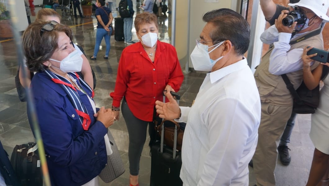 La visita a Campeche responde a una serie de reuniones con la Secretaría de educación de Campeche