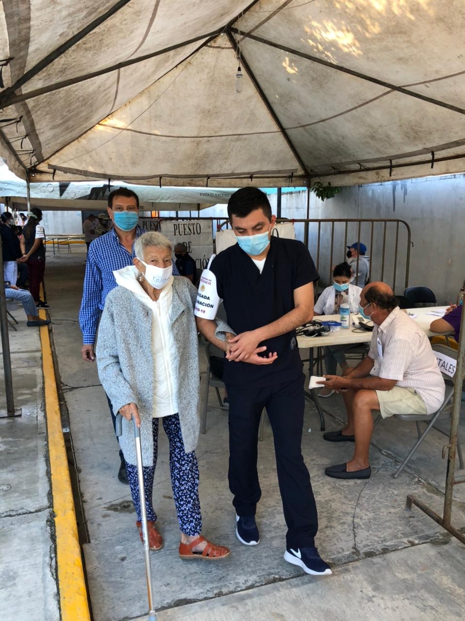 Dos mil 335 vacunas de Pfizer BioNTech contra el COVID-19  han sido aplicadas a los adultos mayores en Cozumel