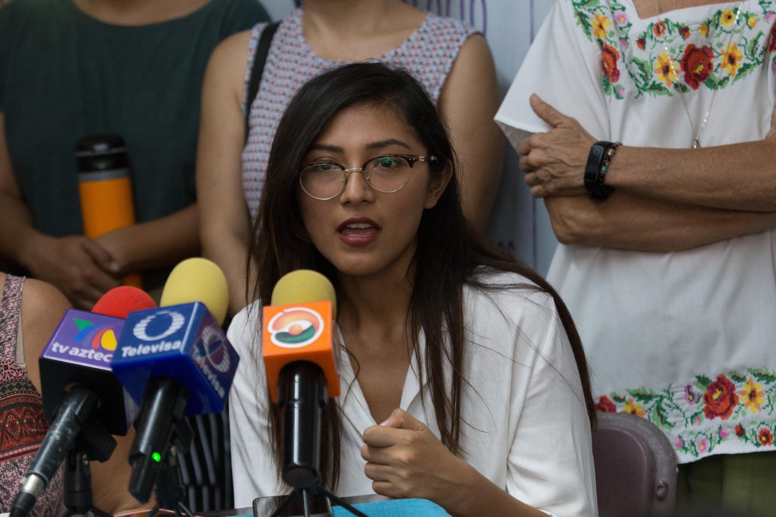 La activista recibió el "botón de pánico" por parte de autoridades federales La activista recibió el "botón de pánico" por parte de autoridades federales