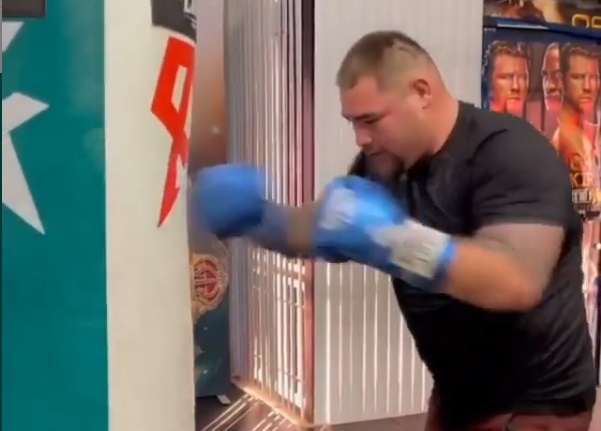 Andy Ruíz ya se prepara para enfrentar su próxima pelea Andy Ruíz ya se prepara para enfrentar su próxima pelea
