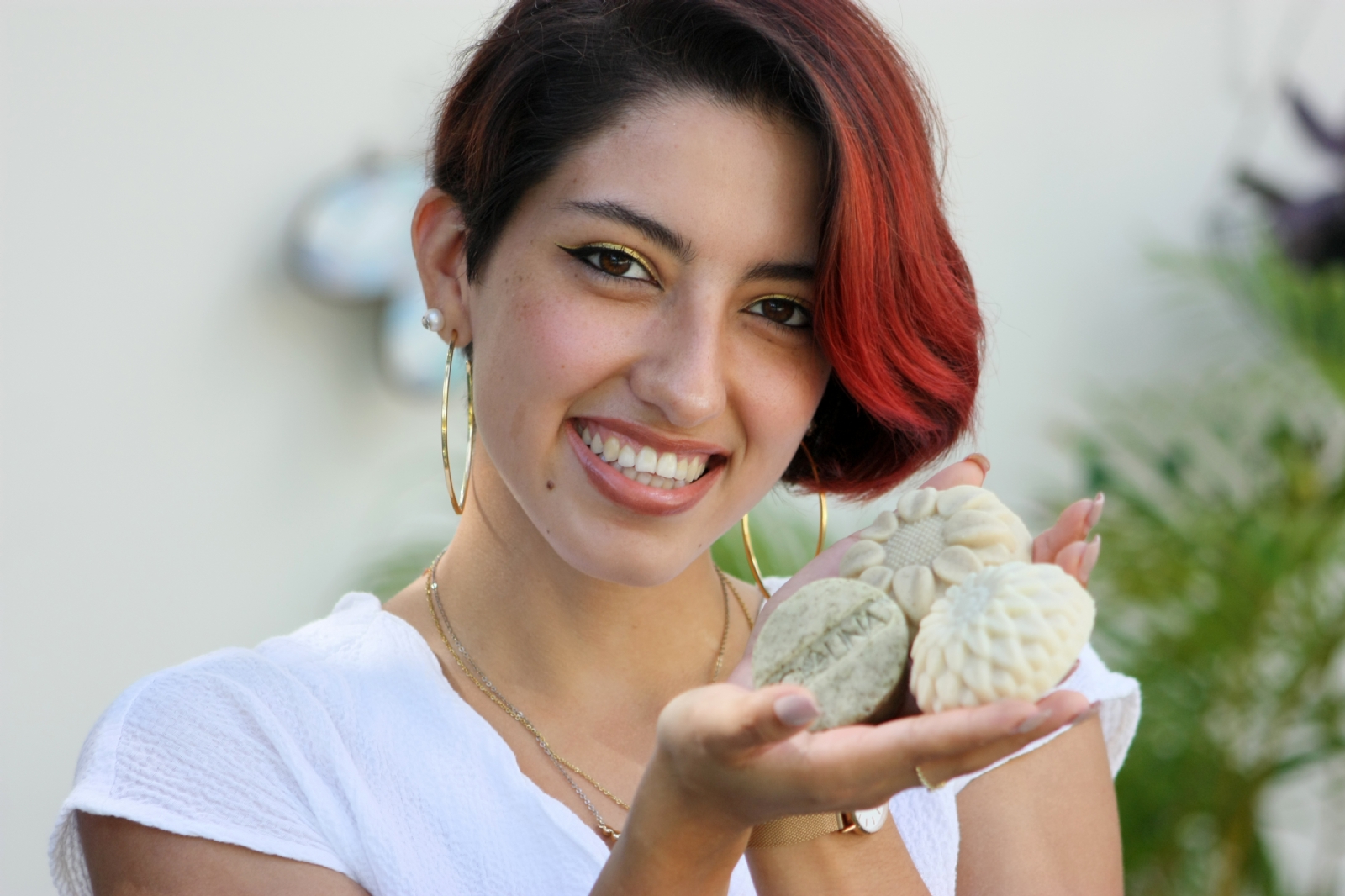 Paulina vende productos ecológicos Paulina vende productos ecológicos