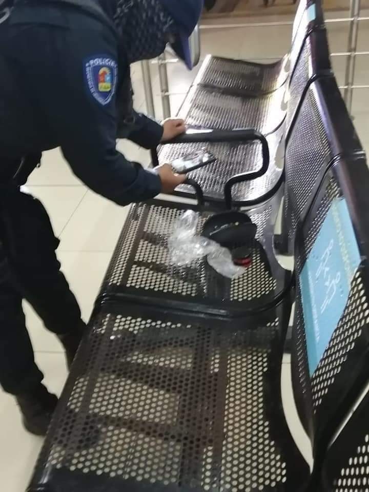 Los perros entrenados localizaron la droga