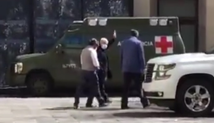 AMLO recorrió parte de Palacio Nacional