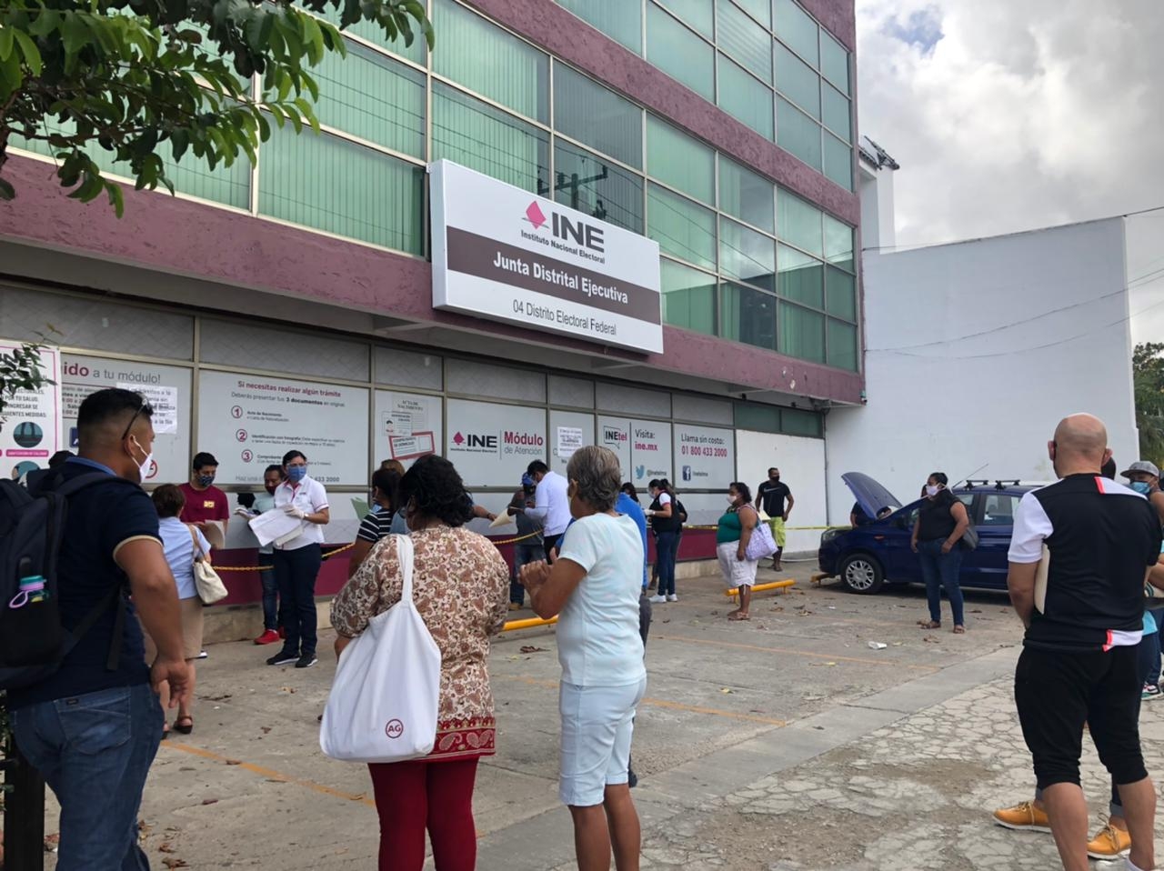 El módulo atiende a quienes deseen renovar u obtener la credencial