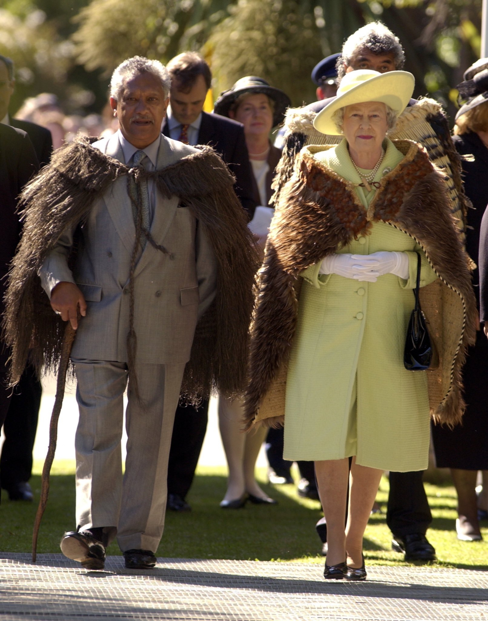 Es la primera vez que la reina celebre la fecha fuera de la residencia de Sandringham