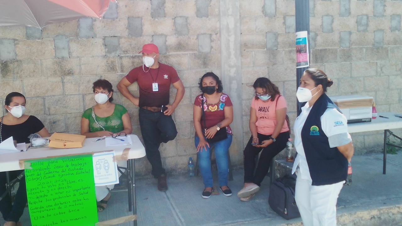 Se registran problemas para votación de miembros del Sutage en Playa del Carmen