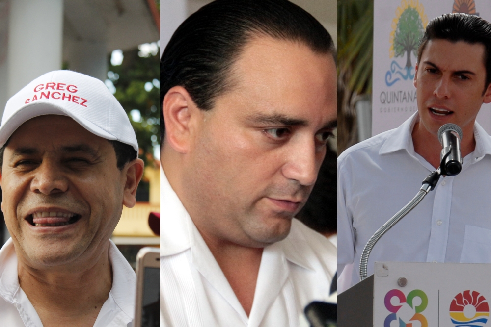 Dentro de los mencionados están Greg Sánchez, Remberto Estrada y Roberto Borge. Dentro de los mencionados están Greg Sánchez, Remberto Estrada y Roberto Borge.