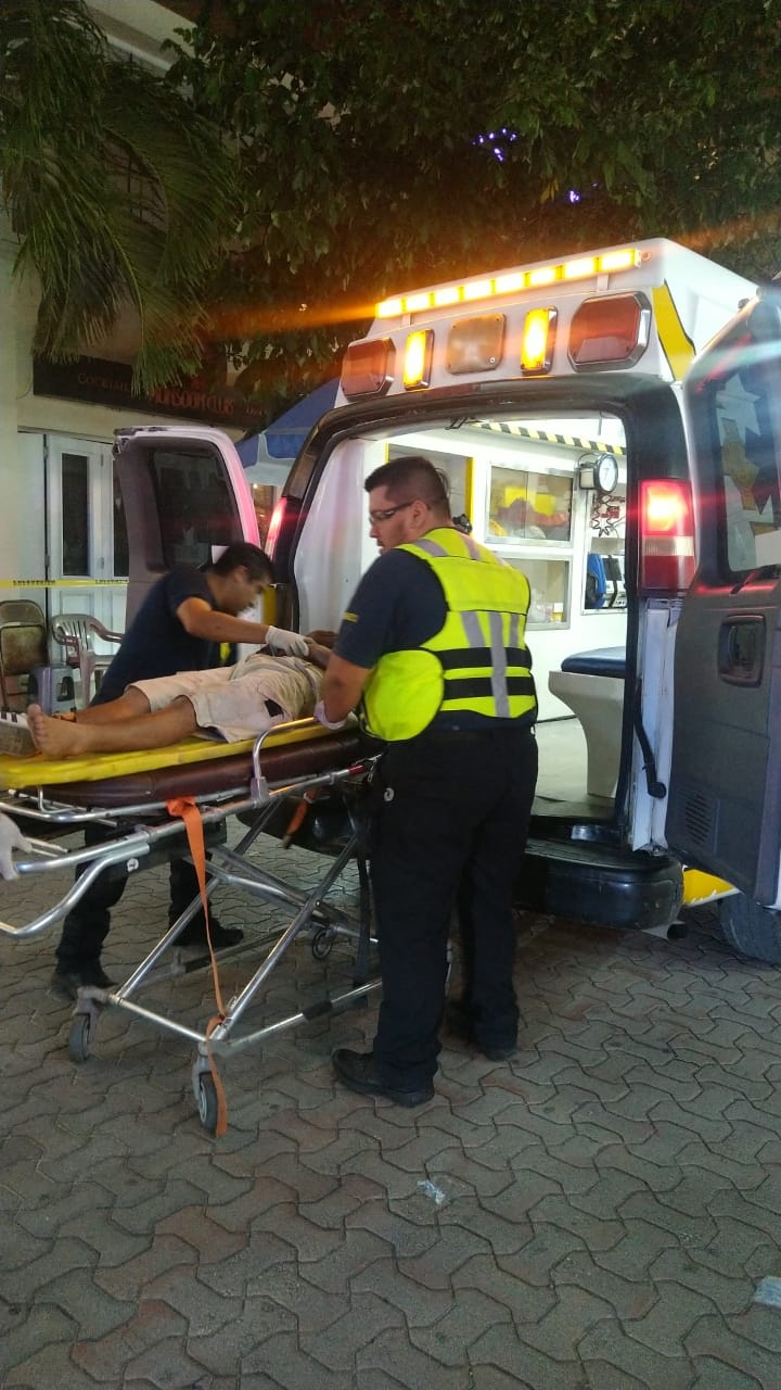 Fue trasladado el sábado al hospital.