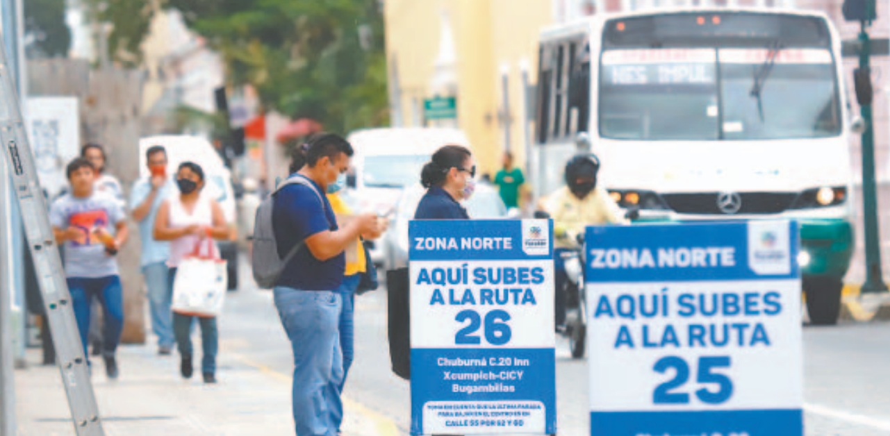 Los paraderos serán trasladados a otros puntos.