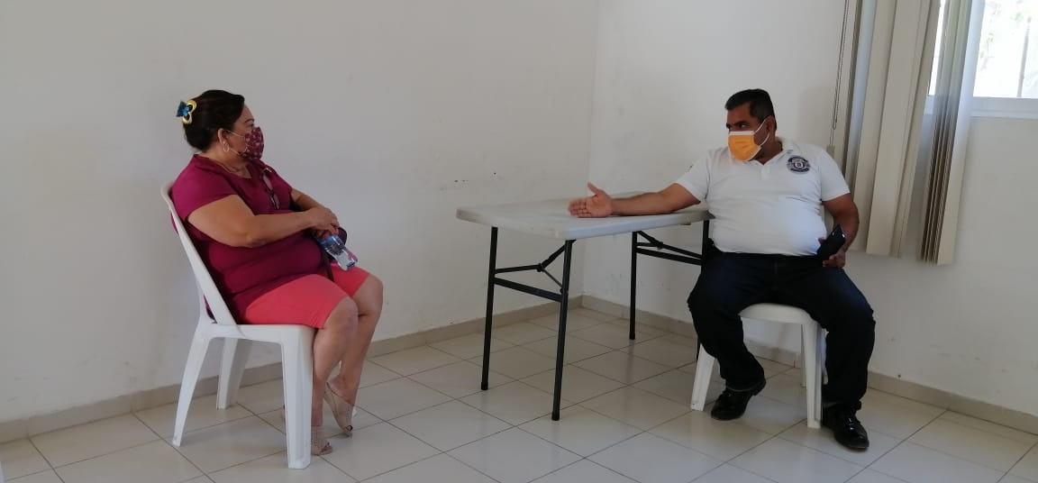 La mujer se acercó a las autoridades para denunciar