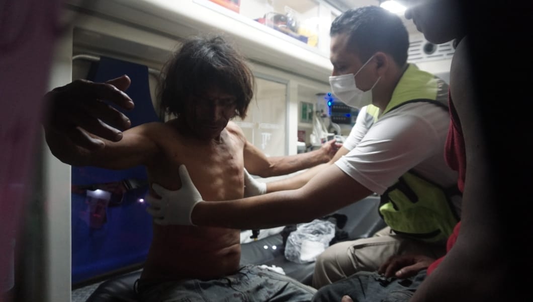 Un hombre fue atacado por un grupo de pandilleros Un hombre fue atacado por un grupo de pandilleros