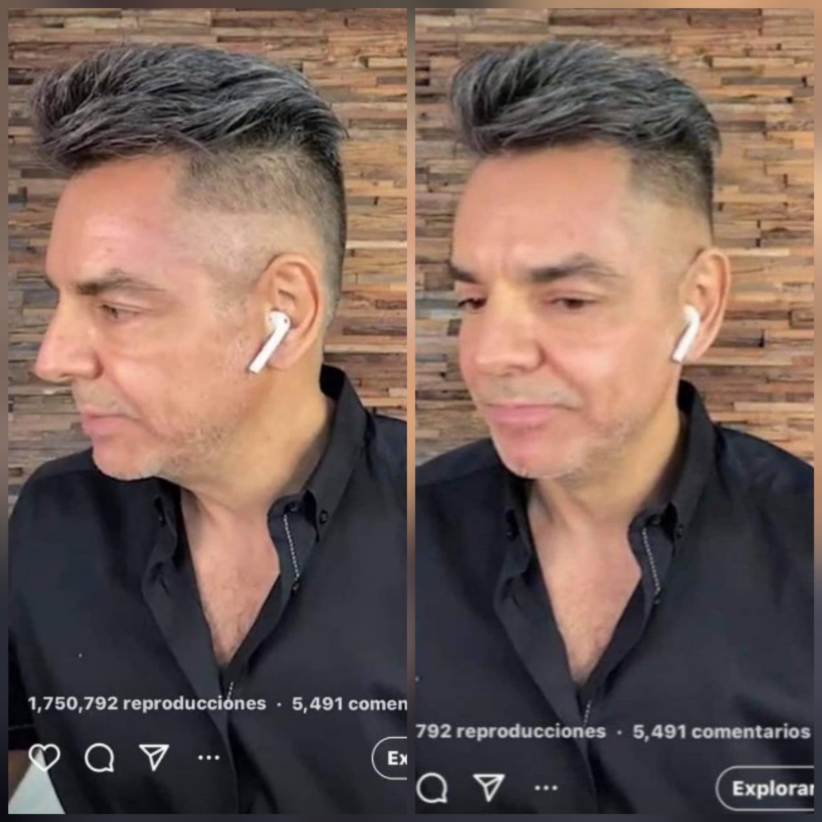 Eugenio Derbéz luciendo nuevo look Eugenio Derbéz luciendo nuevo look