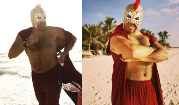 El Escorpión Dorado se divirtió en las playas de Tulum y Cancún