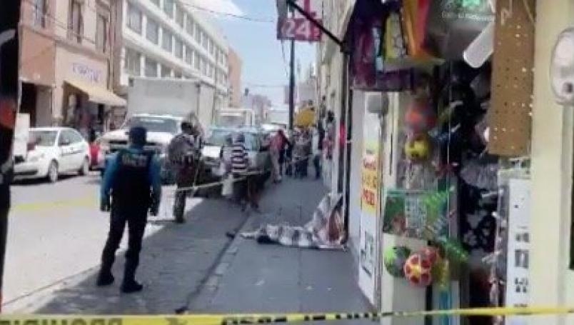 Hombre fallece en el Centro Histórico de Puebla Hombre fallece en el Centro Histórico de Puebla