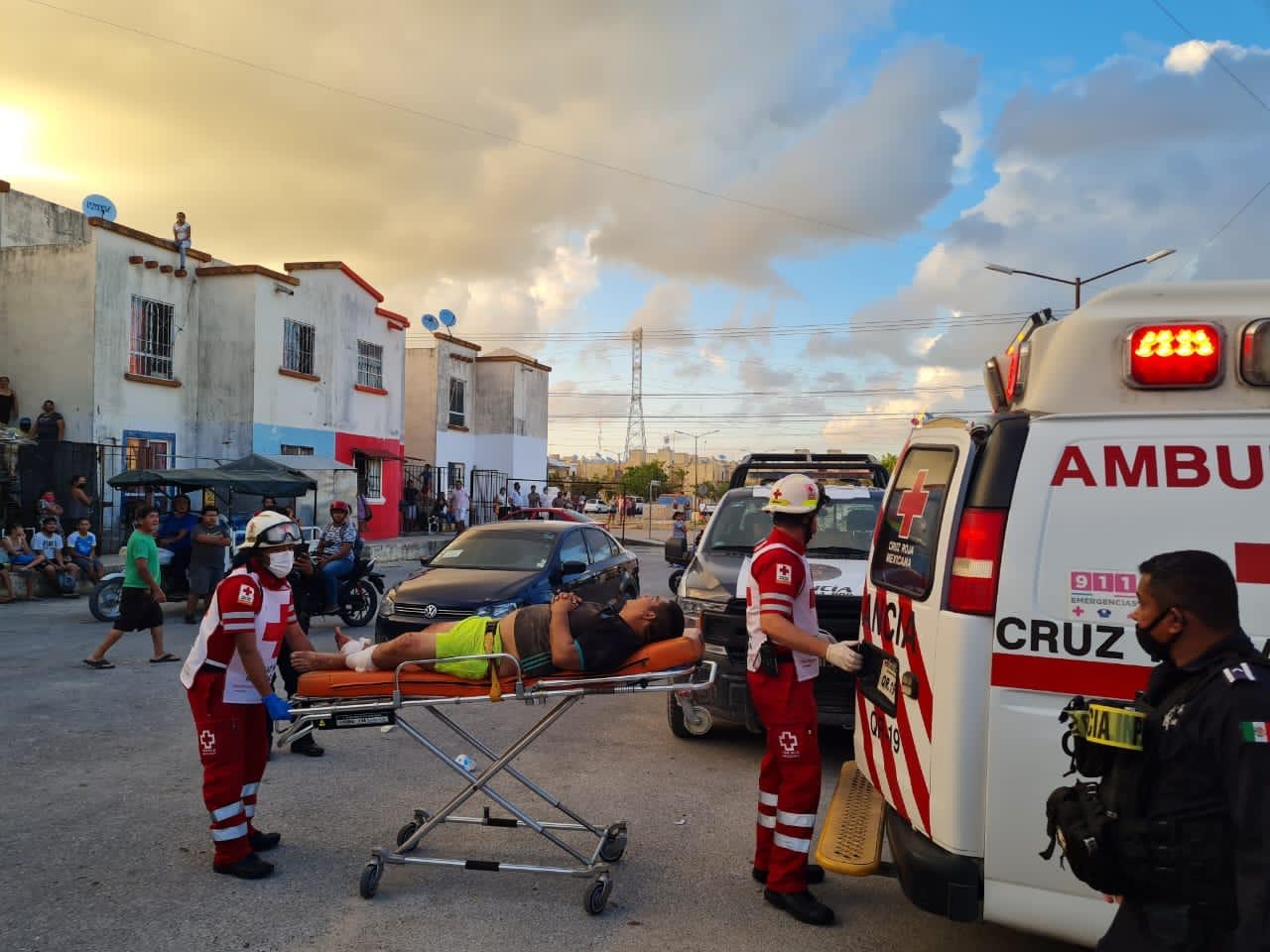 Atacan a balazos a un hombre en Villas Otoch Paraíso Atacan a balazos a un hombre en Villas Otoch Paraíso