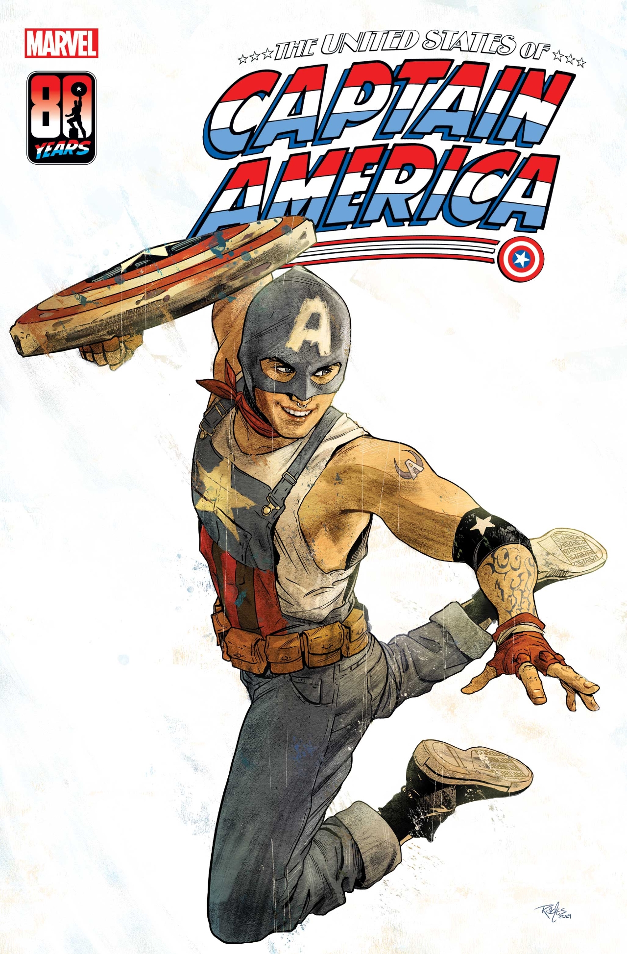 Diseño del nuevo Capitán América