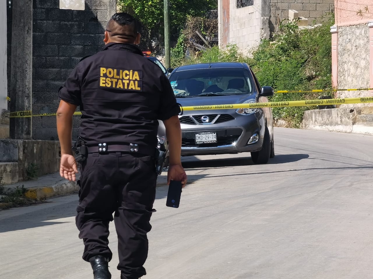 Abuelito muere al interior de un automóvil en Campeche