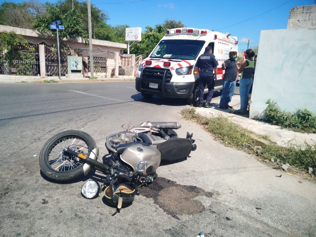 El responsable intentó echarle la culpa la joven motociclista El responsable intentó echarle la culpa la joven motociclista