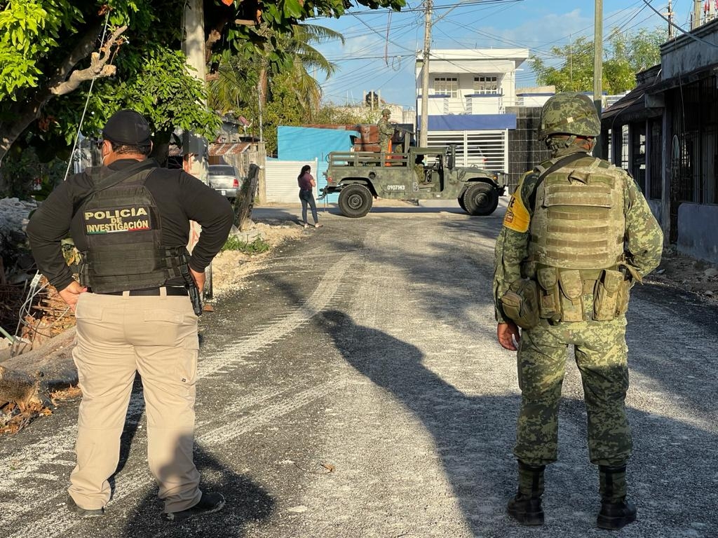 Confiscan droga durante cateo realizado en vivienda de Chetumal