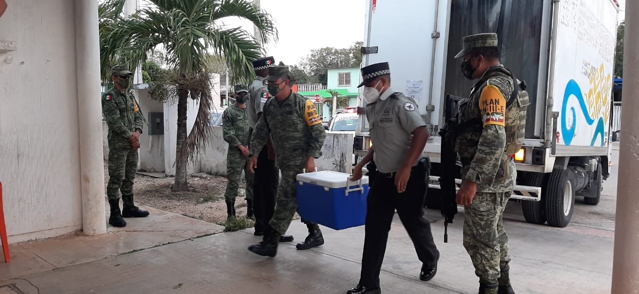 El total de vacunas que llegaron al municipio es de 2 mil 500 dosis