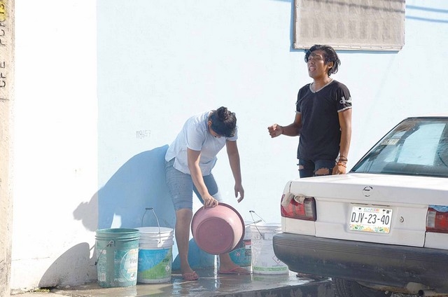 Desde diciembre del 2020 las familias de la colonia San Carlos comenzaron a recibir el agua por tandeos