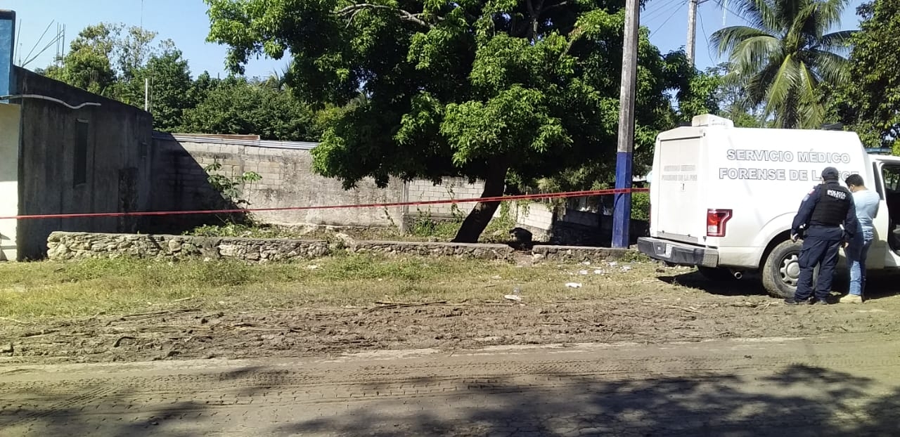 El cadáver fue llevado al Semefo El cadáver fue llevado al Semefo