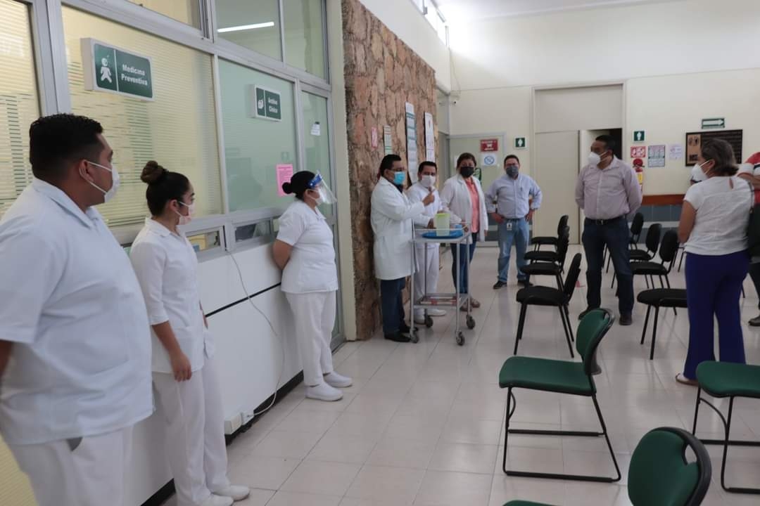 Personal médico realizó una reunión para detallar la jornada que inicia este 22 de marzo a las 9:00 horas Personal médico realizó una reunión para detallar la jornada que inicia este 22 de marzo a las 9:00 horas