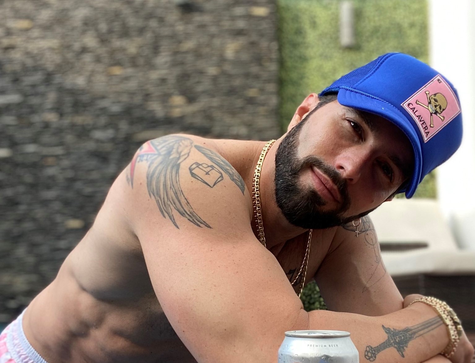 El actor presumió las bellezas que lo rodean El actor presumió las bellezas que lo rodean
