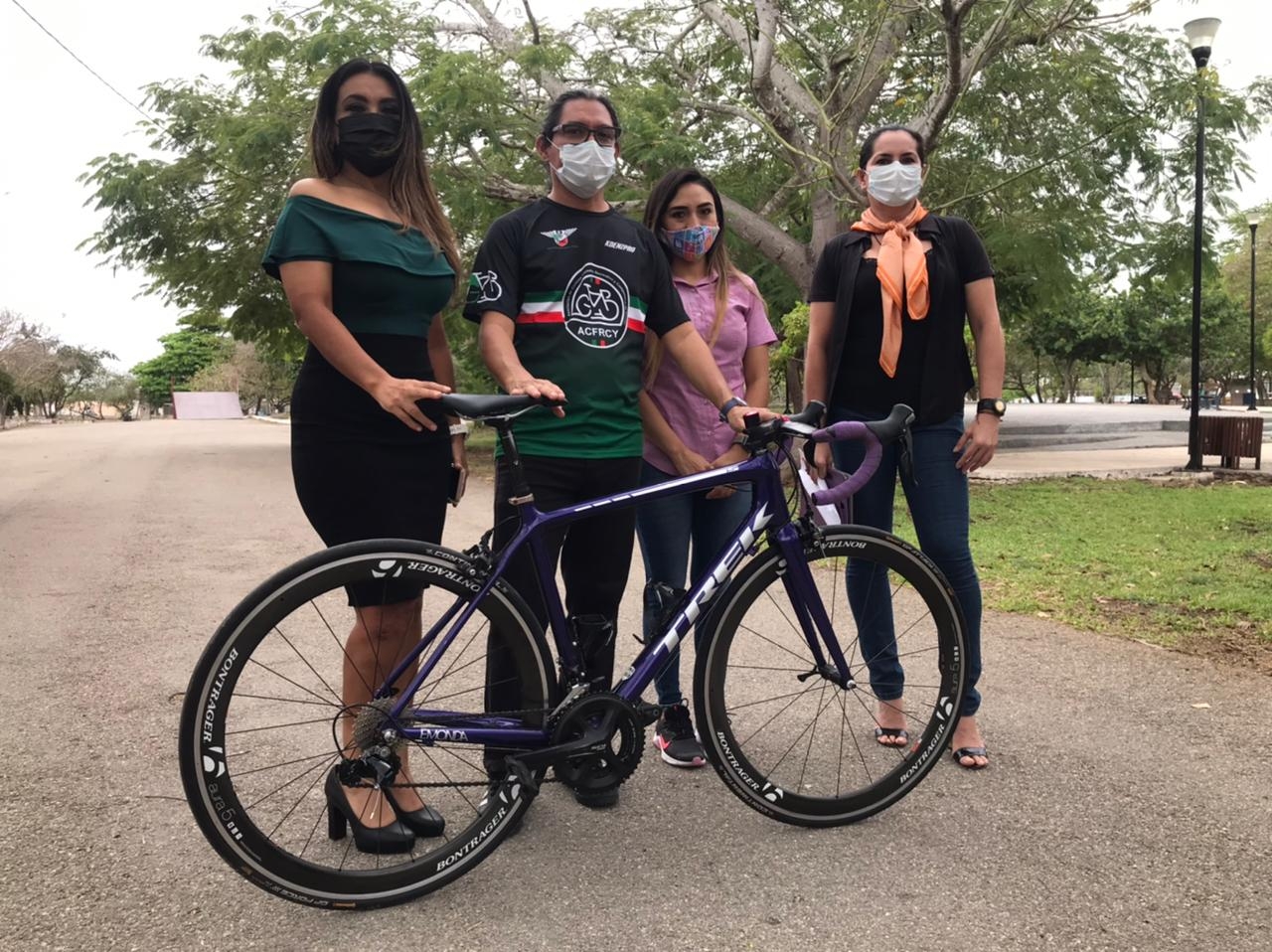 En el evento participa la Asociación de Ciclismo Competitivo, Formativo y Recreativo de Yucatán