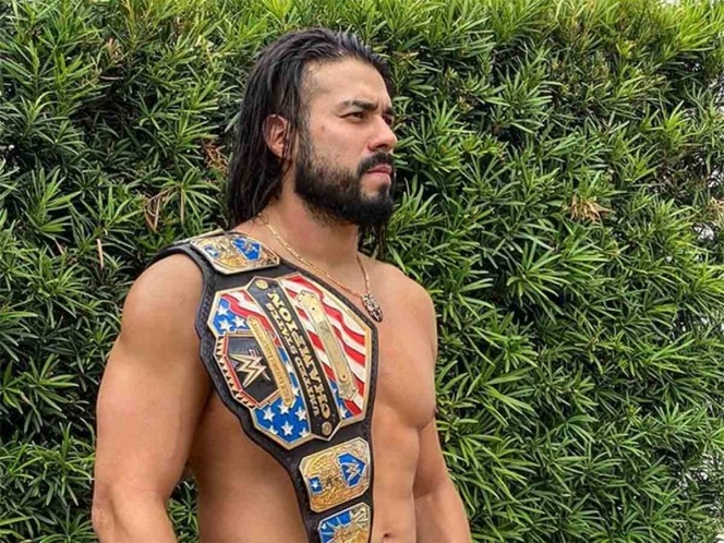 ndrade fue campeón de Estados Unidos en su paso por WWE ndrade fue campeón de Estados Unidos en su paso por WWE