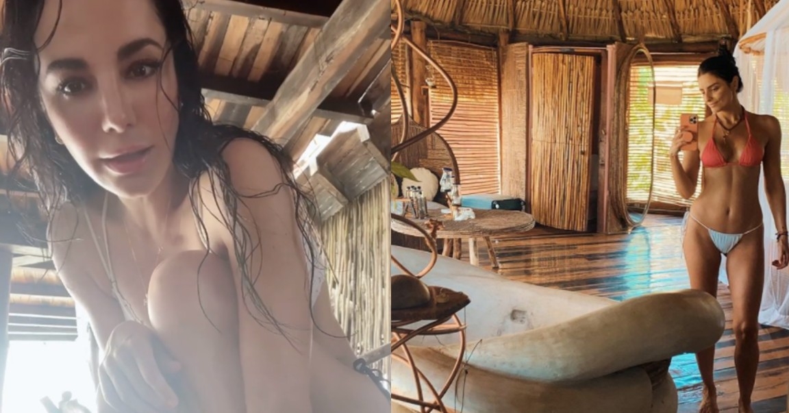Aislinn Derbez y Martha Higareda seducen a sus fans en Tulum Aislinn Derbez y Martha Higareda seducen a sus fans en Tulum