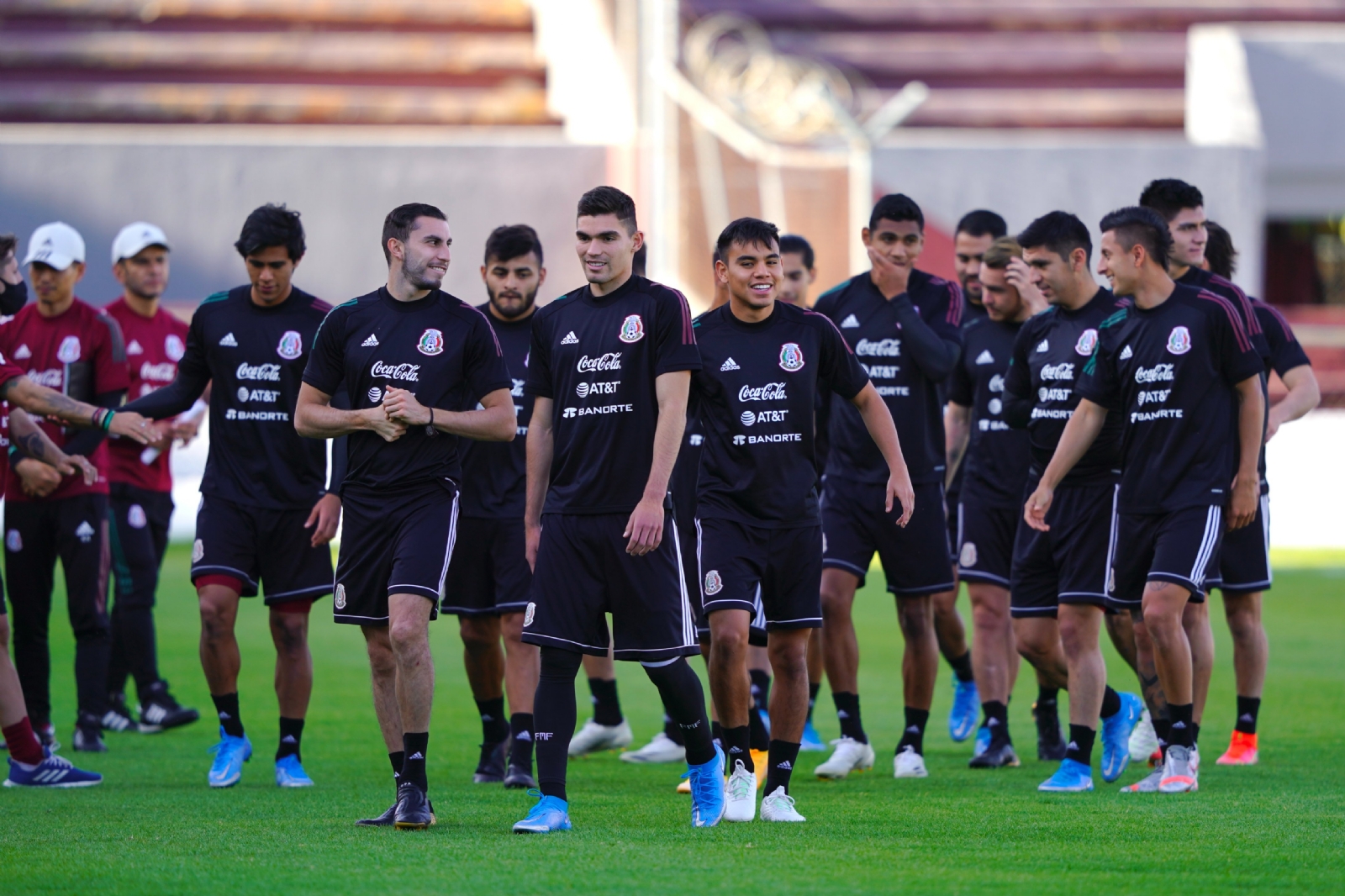 Selección mexicana antes del partido Selección mexicana antes del partido