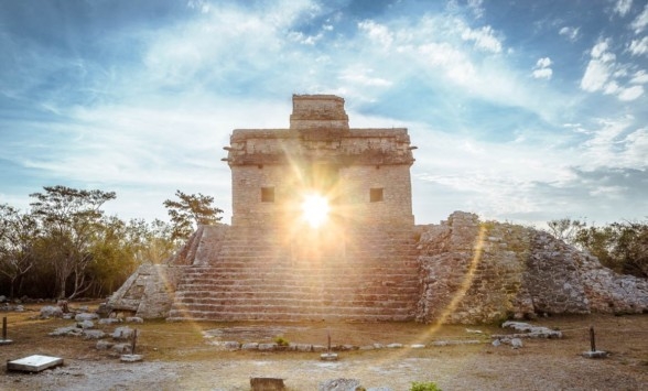 La zona arqueológica de Dzibilchaltún es uno de los sitios más visitados de Yucatán