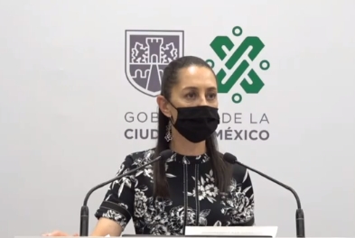 Claudia Sheinbaum durante conferencia de prensa