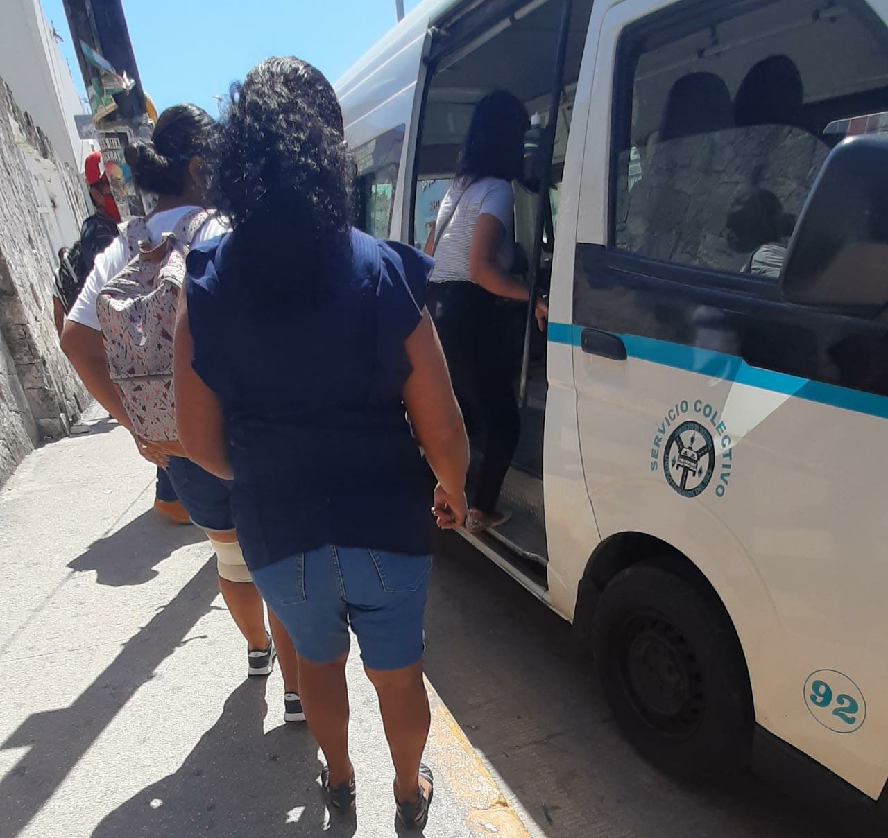 La unidades no se dan abasto para trabajar