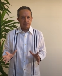 Después de haber votado en la casilla especial ubicada en la Zona Hotelera de Cancún, el mandatario no emitió ninguna otra declaración al respecto