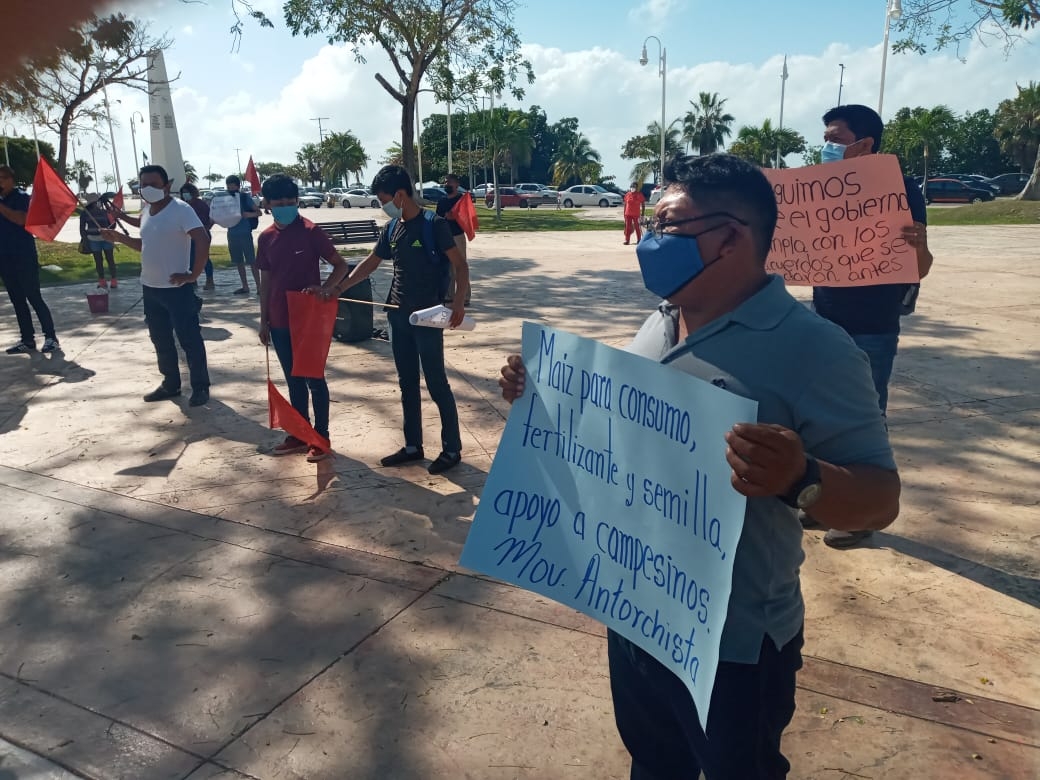 Los manifestantes de dijeron engañados