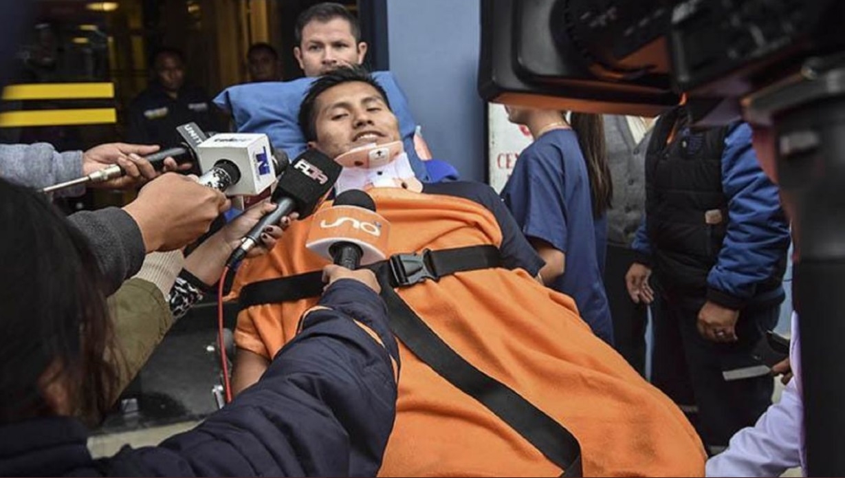 Sobreviviente de Chapecoense estuvo dentro del autobús que se fue por un barranco