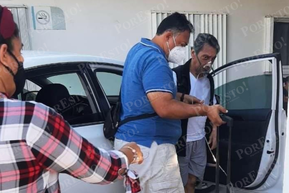 Fue llevado al hospital esta mañana