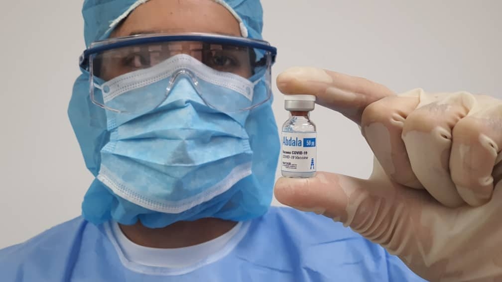 Una dosis de la va vacuna Abdala Una dosis de la va vacuna Abdala