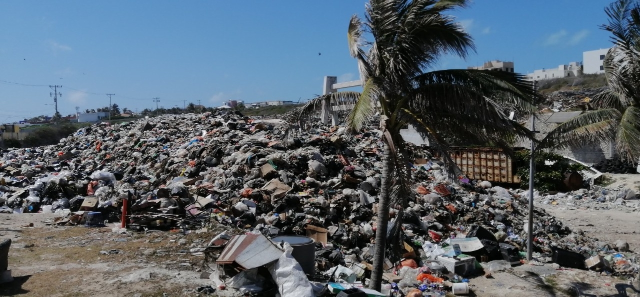 Aumento de residuos solidos afecta a Punta Sur en Isla Mujeres Aumento de residuos solidos afecta a Punta Sur en Isla Mujeres