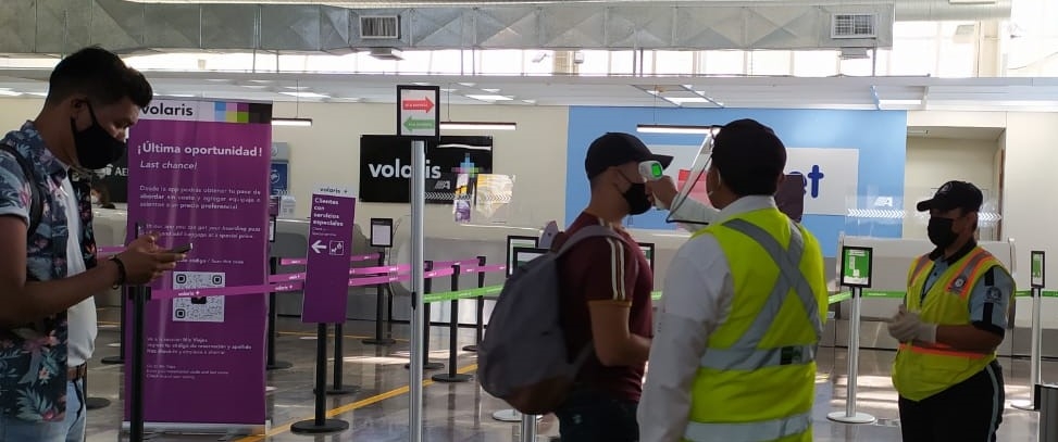 El Operativo Aurora fue implementado durante el 2020, y hasta el momento no se tiene ningún de COVID-19 entre los pasajeros
