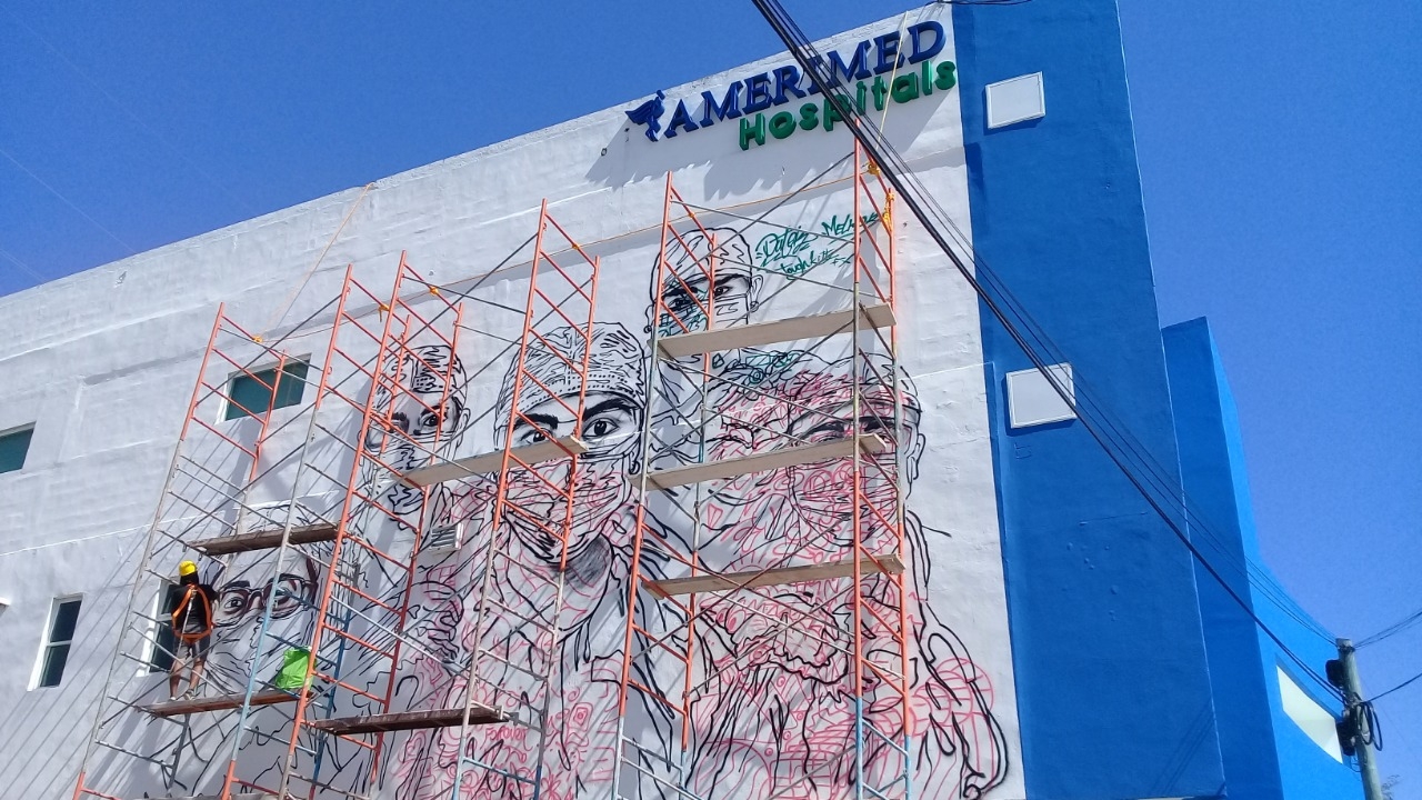 Colaboran con artistas de otras partes del mundo