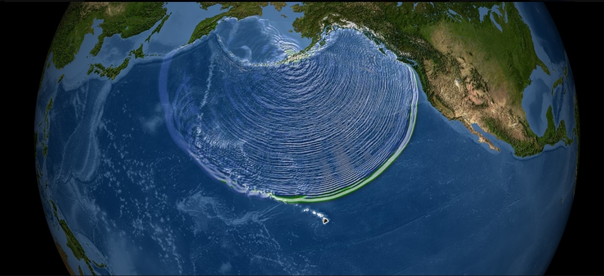 El PTWC alertó sobre un posible tsunami El PTWC alertó sobre un posible tsunami
