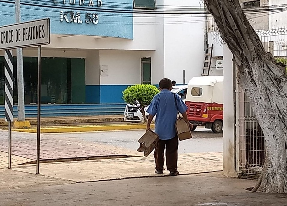 Don Jaime apenas sobrevive con lo que logra conseguir Don Jaime apenas sobrevive con lo que logra conseguir
