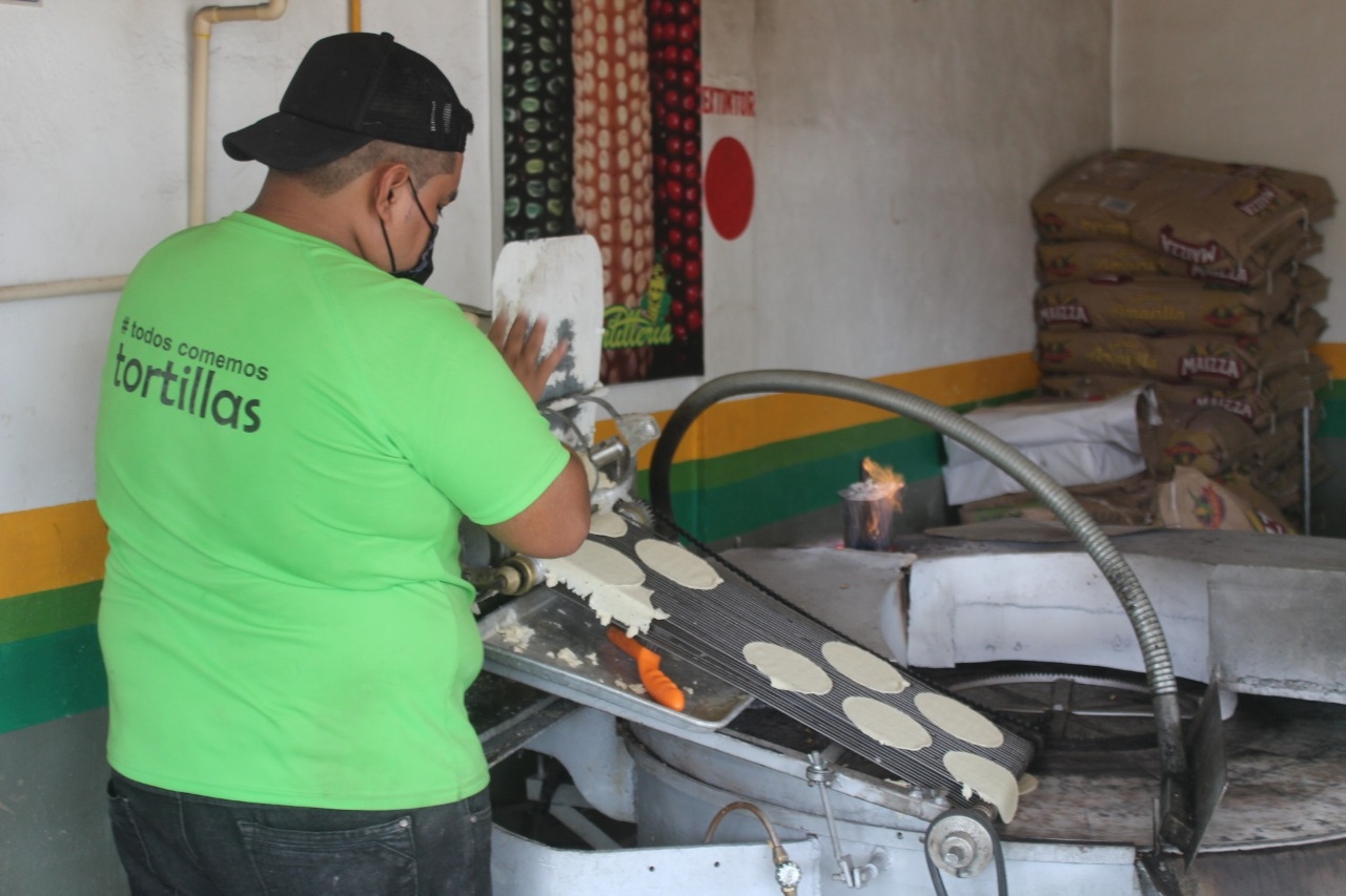 Actualmente el precio de la tortilla se comercializa entre 20 y 22 pesos por kilo