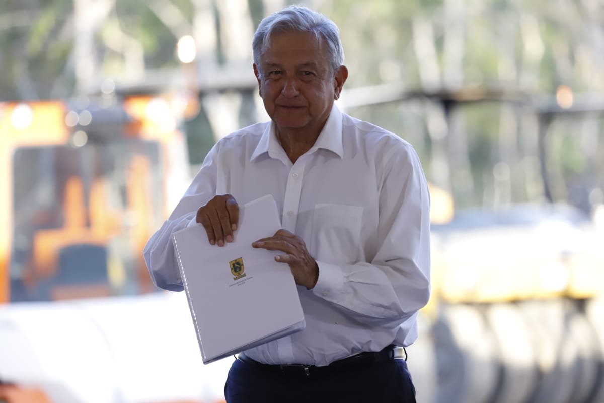 AMLO dijo que el Tren Maya debe terminarse en el 2023 AMLO dijo que el Tren Maya debe terminarse en el 2023